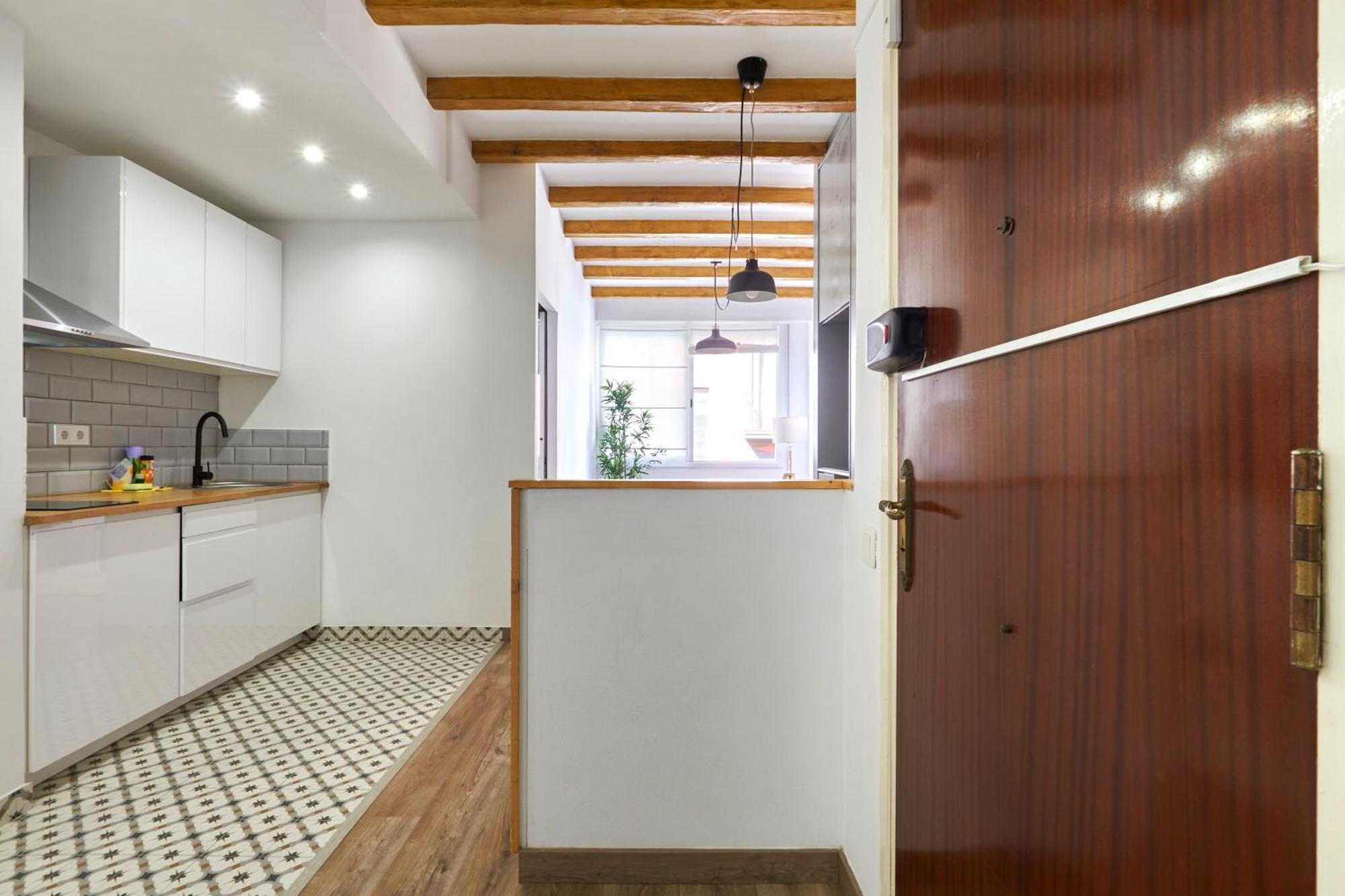 Ol Cute Apartment In Quiet Olivera St Barcelona Exterior foto